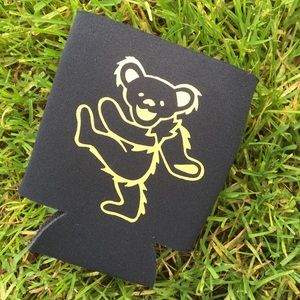 Grateful Dead dancing bear koozie